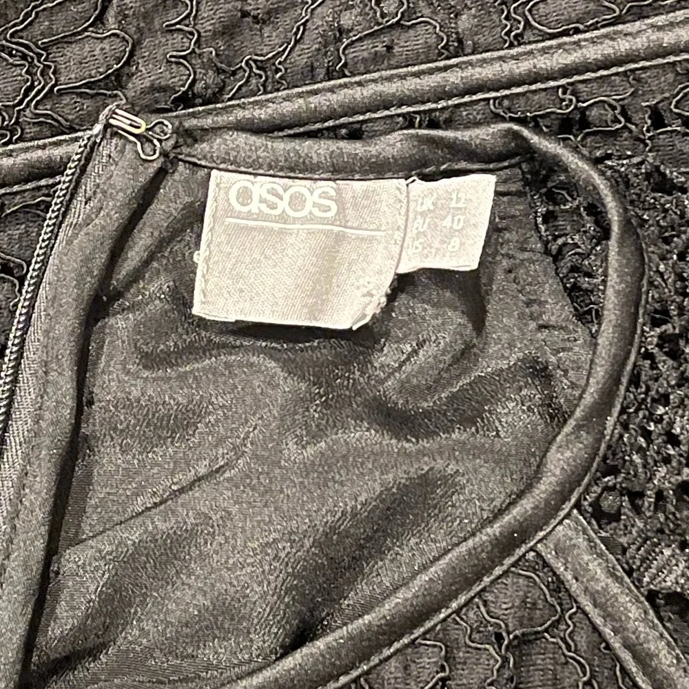 ASOS Black Lace Jumpsuit - Picture 11 of 12